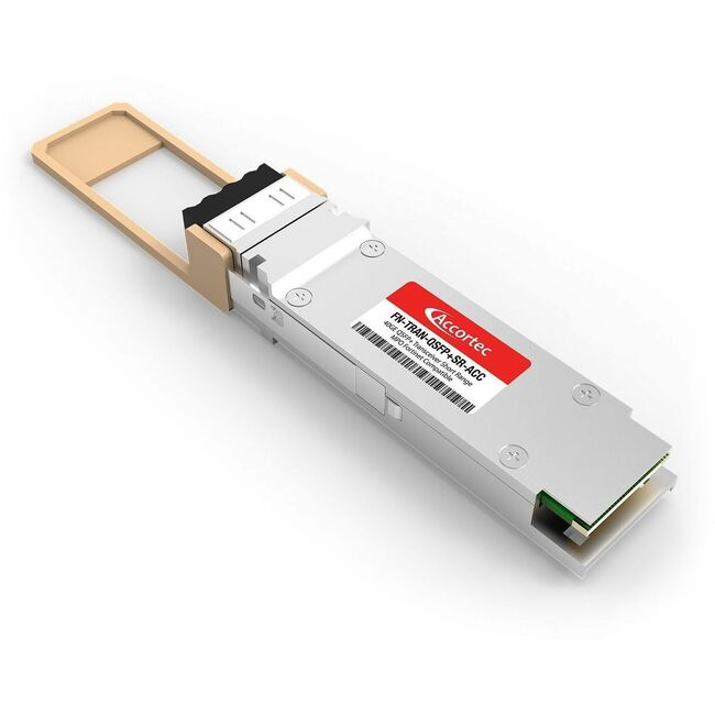 Accortec Incorporated FN-TRAN-QSFP+SR-ACC Accortec 40GE QSFP+ Transceiver Short Range MPO Fortinet Compatible - Data Supplies FN-TRAN-QSFP+SR-ACC