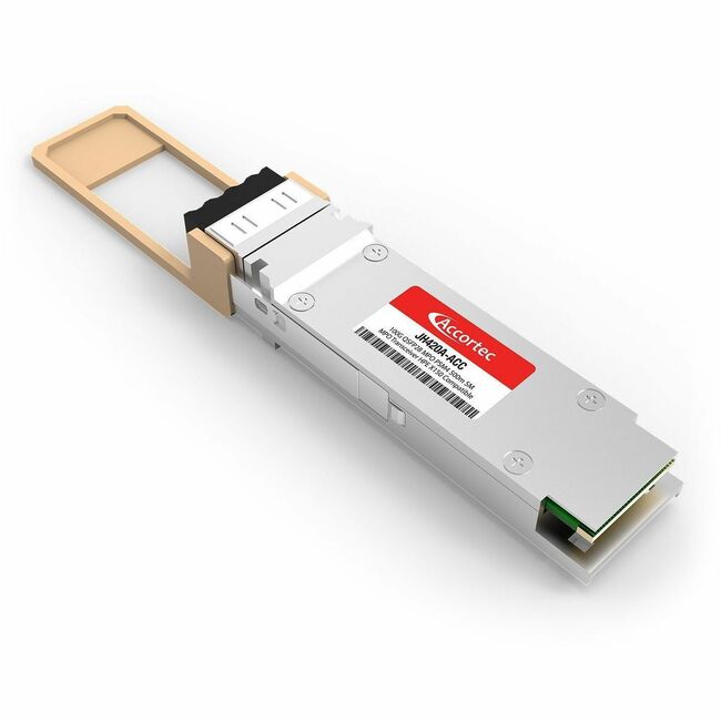 Accortec Incorporated JH420A-ACC Accortec 100G QSFP28 MPO PSM4 500m SM MPO Transceiver HPE X150 Compatible - Data Supplies JH420A-ACC